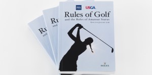 The 2016 Rules of Golf Book as seen at United States Golf Association in Far Hills, N.J. on Tuesday, October 20, 2015.  (Copyright USGA/Jonathan Kolbe)
